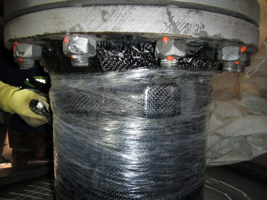 LeakStopper Overwrapped with DiamondWrap