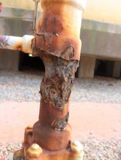 External Corrosion on Steel Pipeline