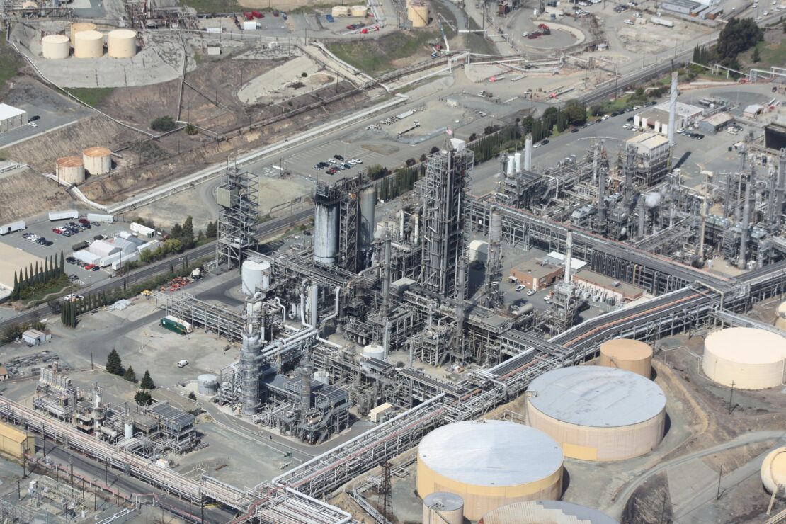 Oil and gas refinery