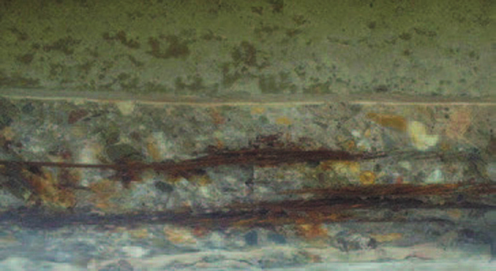Concrete spalling and corrosion
