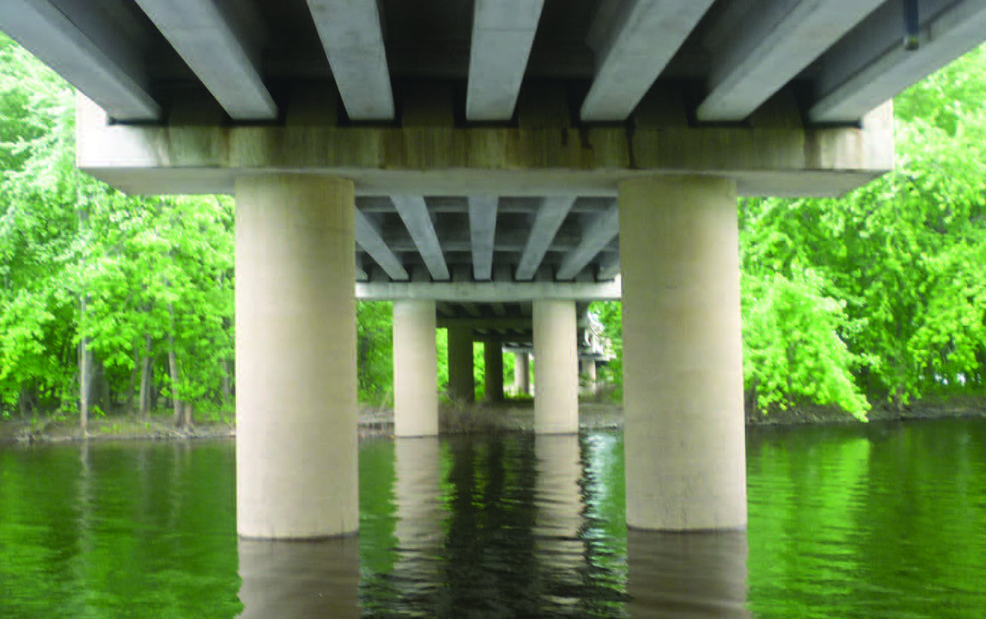 Bridge prior to rehabilitation