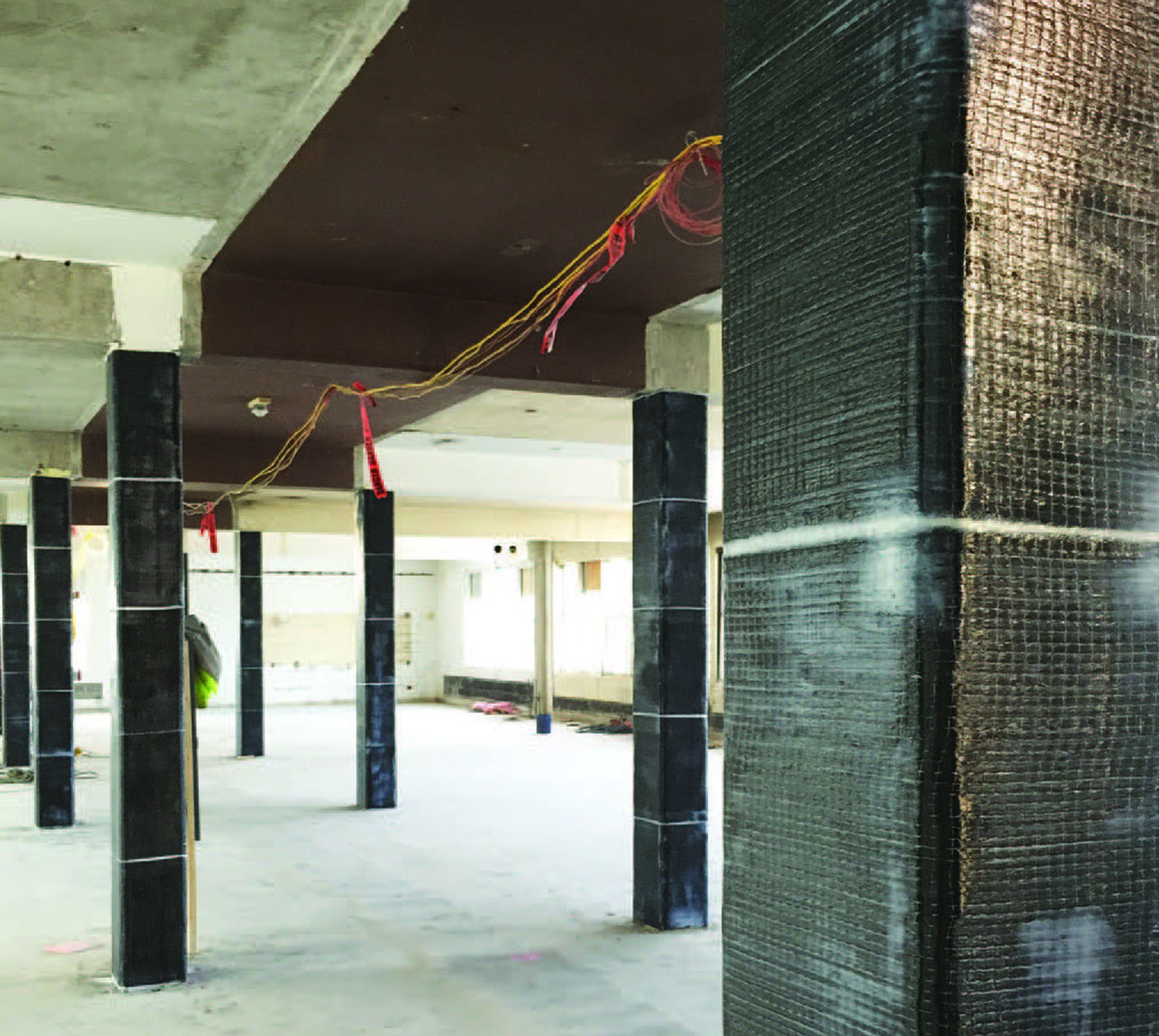 Columns with Tyfo® SCH-41 strengthening system