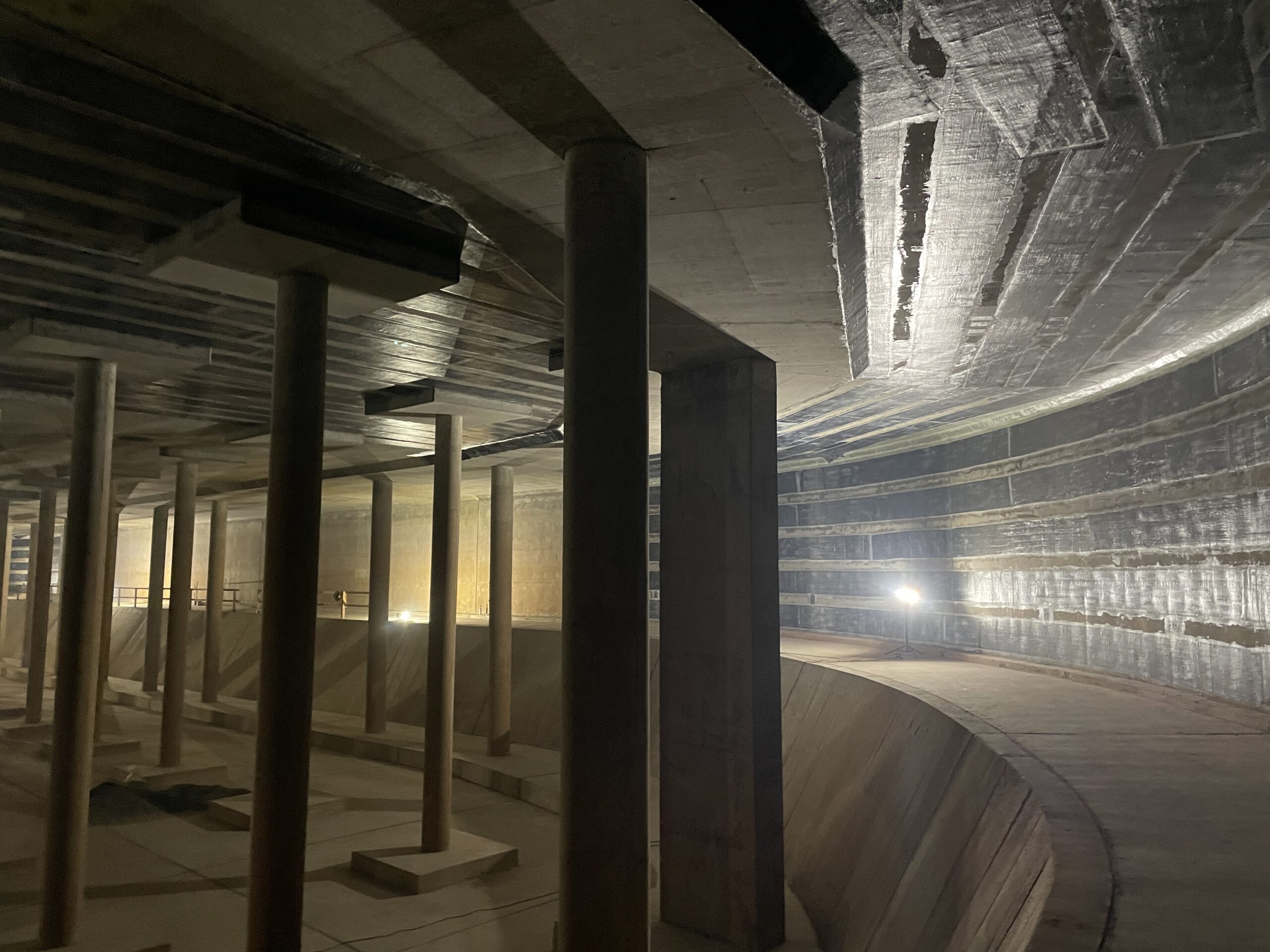 Water Reservoir Rehabilitated with Fyfe's Tyfo Systems