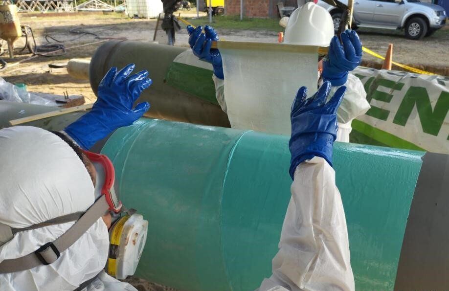 Atlas Fiberglass under layer