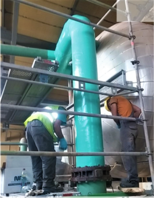 Cooling Water Line Cooling Water Line
