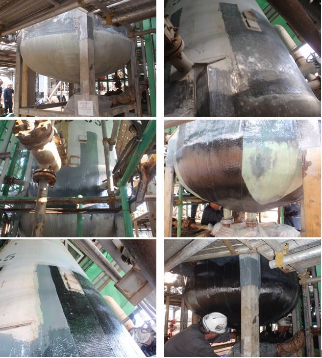 Application of the RenewWrap system