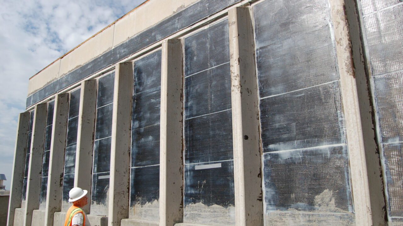 Fyfe – Wall Strengthening Fyfe Tyfo structural Strengthening
