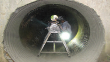 CMP Culvert Lining-Cary, NC-1 GeoSpray Geopolymer