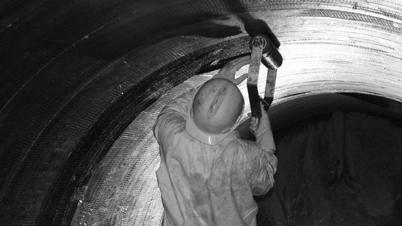 Fyfe Tyfo Pipe Strengthening