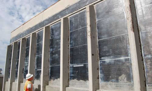 Building wall 2 Fyfe Tyfo structural Strengthening